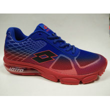 Red Blue Color Changed Moda Sneakers Ginásio para Homens